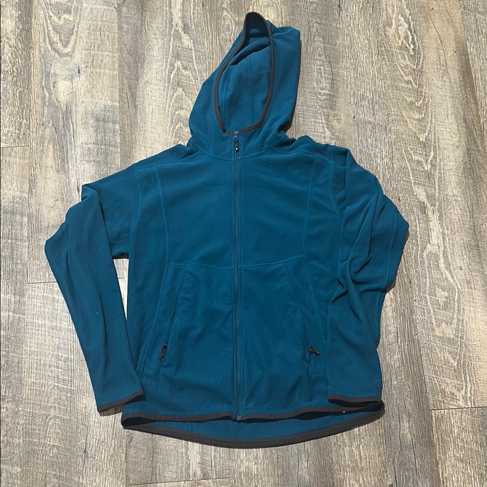 Eddie Bauer Deep Teal Fleece Jacket